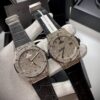 ĐỒNG HỒ HUBLOT ĐỘ FULL KIM CƯƠNG MOISSANITE MÀU GREY 38MM