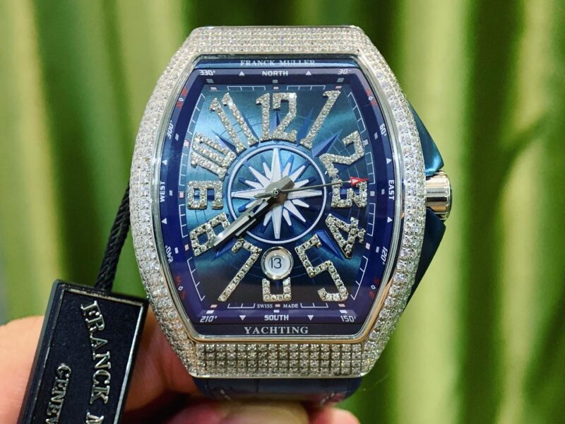 ĐỒNG HỒ FRANCK MULLER V45 SC DT FAKE 1:1 ABF MÀU XANH 44MM