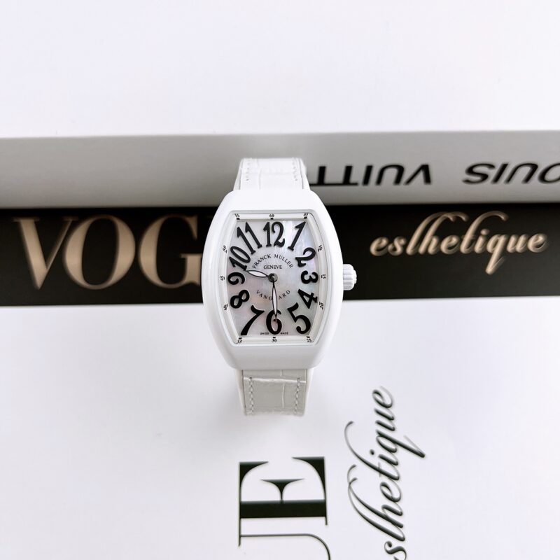 ĐỒNG HỒ FRANCK MULLER V32 CERAMIC TRẮNG ABF THỤY SỸ 36MM