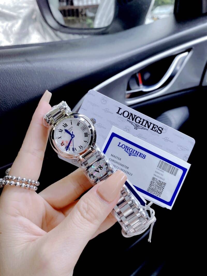 ĐỒNG HỒ LONGINES PRIMALUNA NỮ SIÊU CẤP DÂY KIM LOẠI 26.5MM