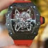 ĐỒNG HỒ RICHARD MILLE RM35-02 REP 1:1 CARBON MÀU ĐỎ 44MM