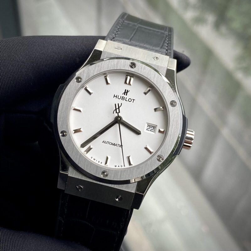 HUBLOT CLASSIC FUSION TITANIUM WHITE DIAL BEST REPLICA 38 - 42MM