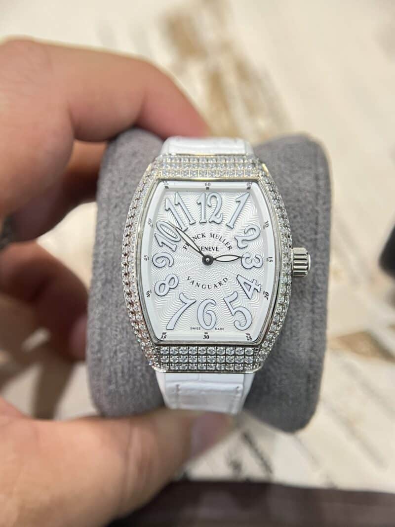 ĐỒNG HỒ FRANCK MULLER V32 ABF THỤY SỸ MÀU TRẮNG REP 1:1 36MM