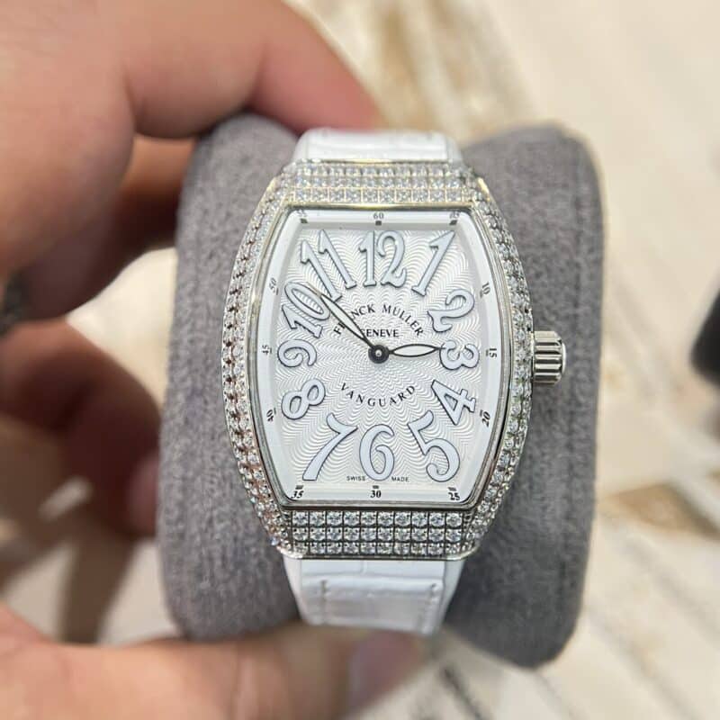 ĐỒNG HỒ FRANCK MULLER V32 ABF THỤY SỸ MÀU TRẮNG REP 1:1 36MM