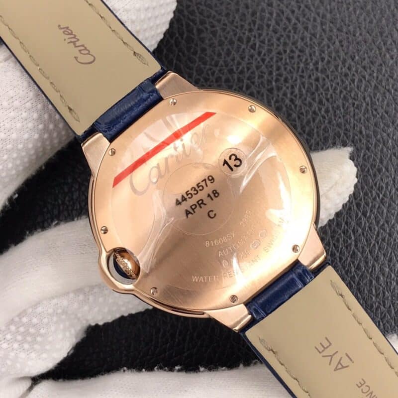 ĐỒNG HỒ CARTIER BALLON BLEU WGBB0036 REP 11 VỎ MẠ VÀNG HỒNG