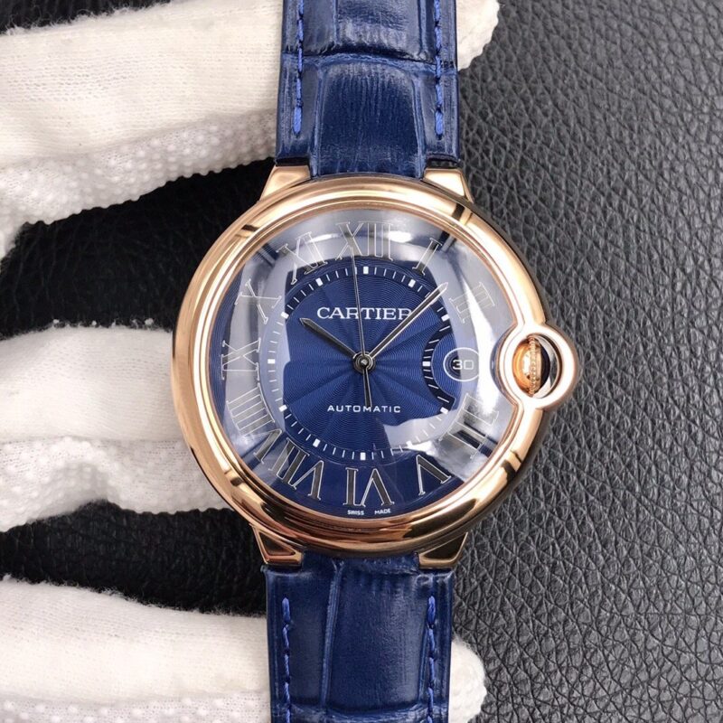ĐỒNG HỒ CARTIER BALLON BLEU WGBB0036 REP 11 VỎ MẠ VÀNG HỒNG