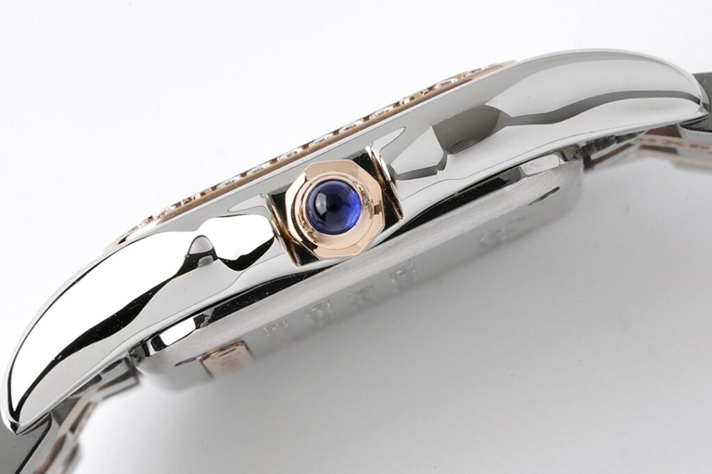 Đồng hồ Cartier Panthère Rep 11 niềng đính kim cương size 22-30mm