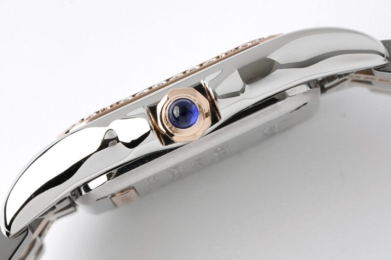 Đồng hồ Cartier Panthère Rep 11 niềng đính kim cương size 22-30mm