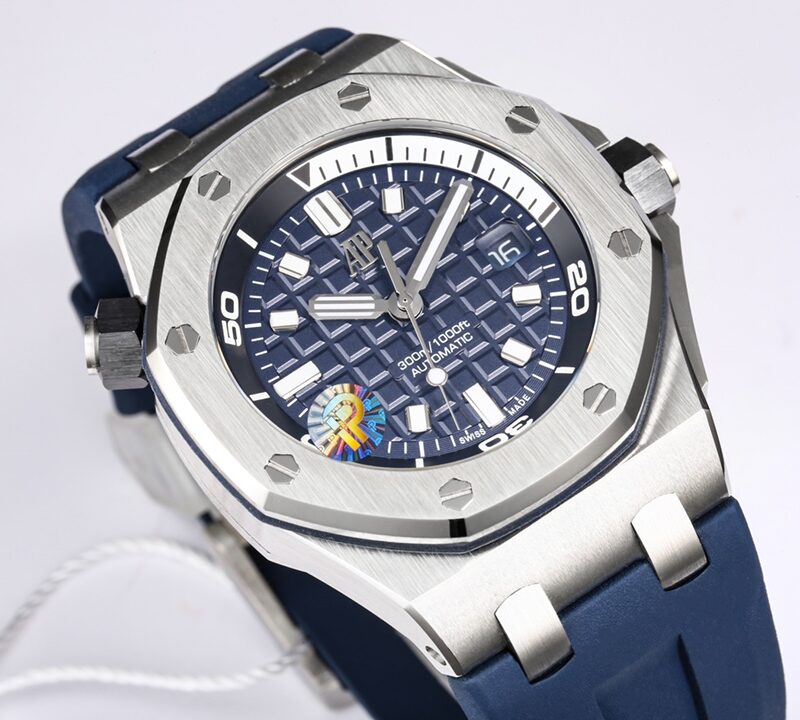 ĐỒNG HỒ AUDEMARS PIGUET ROYAL OAK OFFSHORE MẶT SỐ MÀU XANH REPLICA 42MM
