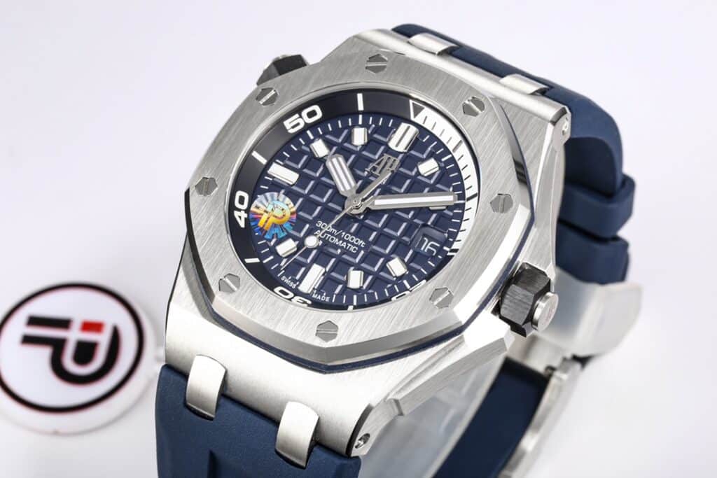 ĐỒNG HỒ AUDEMARS PIGUET ROYAL OAK OFFSHORE MẶT SỐ MÀU XANH REPLICA 42MM
