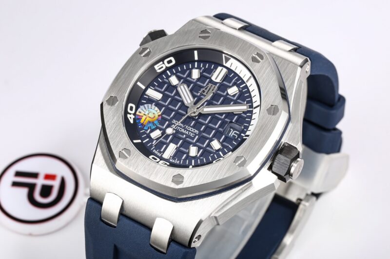 ĐỒNG HỒ AUDEMARS PIGUET ROYAL OAK OFFSHORE MẶT SỐ MÀU XANH REPLICA 42MM