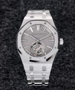 ĐỒNG HỒ AUDEMARS PIGUET ROYAL OAK TOURBILON REPLICA MẶT SỐ MÀU XÁM