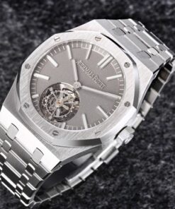 ĐỒNG HỒ AUDEMARS PIGUET ROYAL OAK TOURBILON REPLICA MẶT SỐ MÀU XÁM