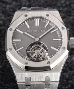 ĐỒNG HỒ AUDEMARS PIGUET ROYAL OAK TOURBILON REPLICA MẶT SỐ MÀU XÁM