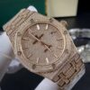 ĐỒNG HỒ AUDEMARS PIGUET ROYAL OAK NAM ĐÍNH FULL ĐÁ REP 11 41MM
