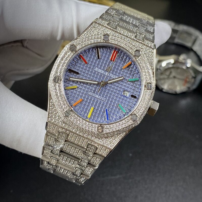 ĐỒNG HỒ AUDEMARS PIGUET ROYAL OAK FAKE 11 THỤY SỸ ĐÍNH ĐÁ 41MM