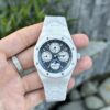 ĐỒNG HỒ AUDEMARS PIGUET ROYAL OAK 26579 SUPER FAKE VỎ GỐM TRẮNG 41MM