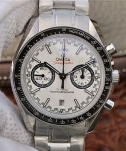 ĐỒNG HỒ OMEGA RACING SPEEDMASTER CHRONOGRAPH REPLICA 1:1 MẶT SỐ TRẮNG 44MM