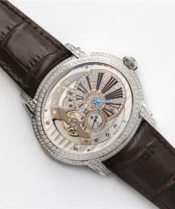 ĐỒNG HỒ NAM AUDEMARS PIGUET MILLENNIUM 15350 REPLICA ĐÍNH KIM CƯƠNG 41MM