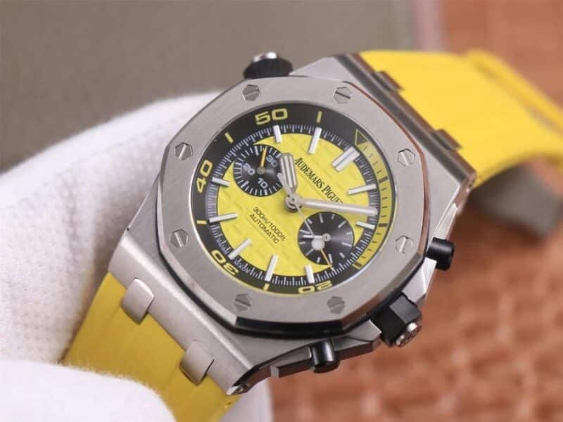 ĐỒNG HỒ NAM AUDEMARS PIGUET ROYAL OAK 26703 REPLICA 1:1 MÀU TRÁI CÂY 42MM
