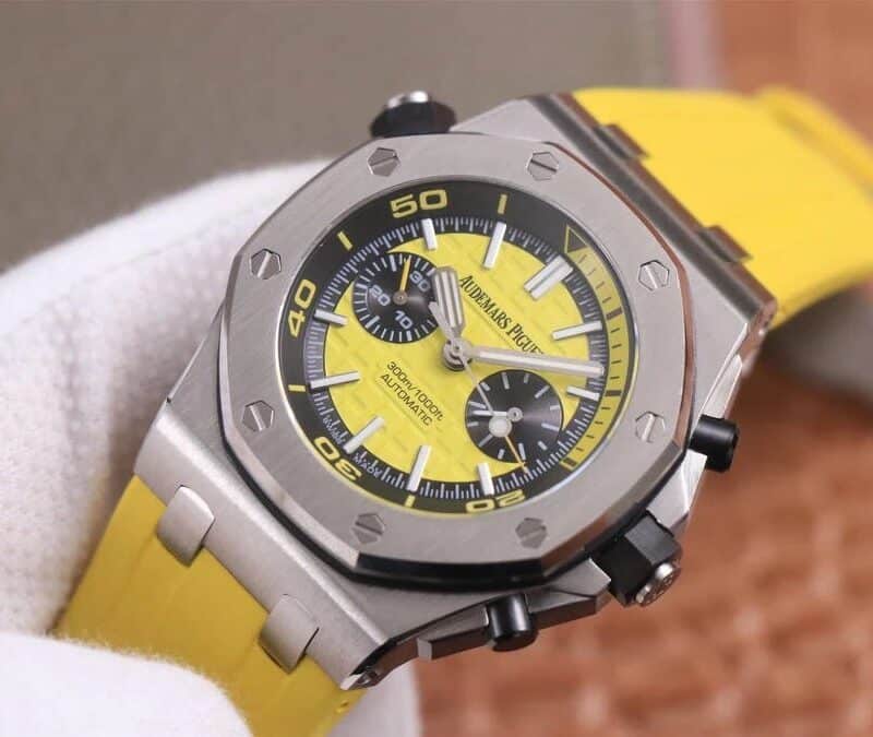 ĐỒNG HỒ NAM AUDEMARS PIGUET ROYAL OAK 26703 REPLICA 1:1 MÀU TRÁI CÂY 42MM