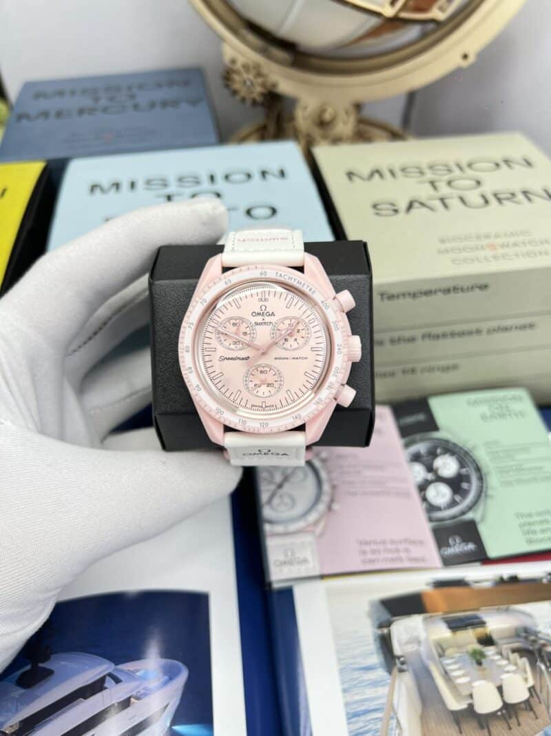 ĐỒNG HỒ OMEGA x SWATCH SUPER FAKE 11 PHIÊN BẢN SAO KIM 42MM