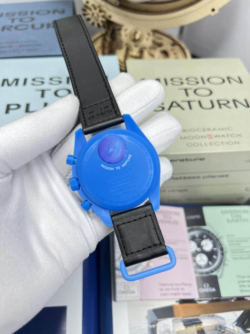 ĐỒNG HỒ OMEGA x SWATCH SUPER FAKE 11 PHIÊN BẢN SAO HẢI VƯƠNG 42MM