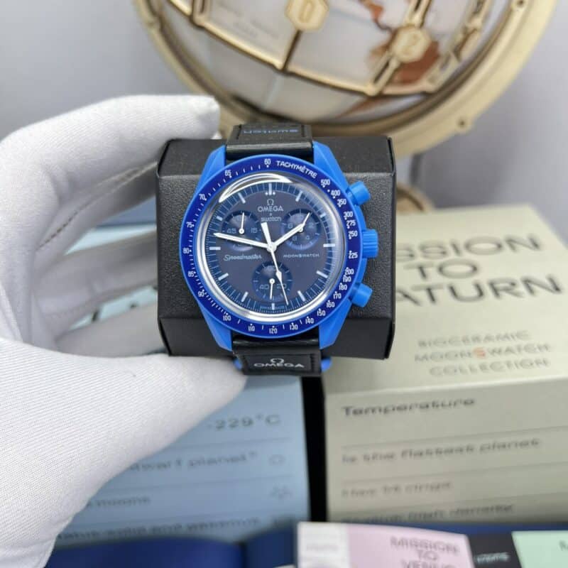 ĐỒNG HỒ OMEGA x SWATCH SUPER FAKE 11 PHIÊN BẢN SAO HẢI VƯƠNG 42MM