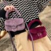 TÚI XÁCH NỮ THỜI TRANG COACH LÔNG MÀU PASTEL SANG CHẢNH CỰC HỢP PARTY CUỐI NĂM