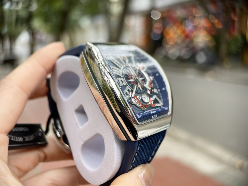 ĐỒNG HỒ FRANCK MULLER V45 CÁ KOI REPLICA 11 THỤY SỸ