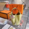 TÚI SIÊU CẤP HERMES PICOTIN 18 BAG NGUYÊN BẢN DA THẬT FULL BOX MÀU VÀNG