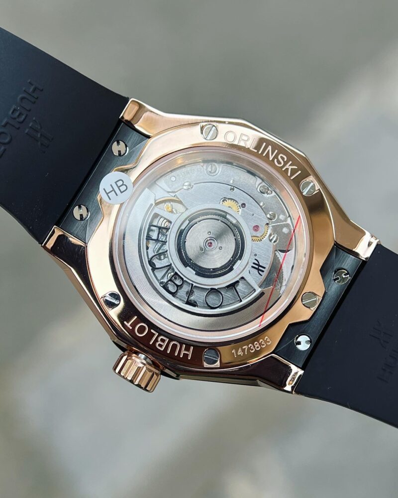 ĐỒNG HỒ HUBLOT CLASSIC FUSION ORLINSKI KING GOLD REPLICA 11 NAM MÀU ĐEN 40MM