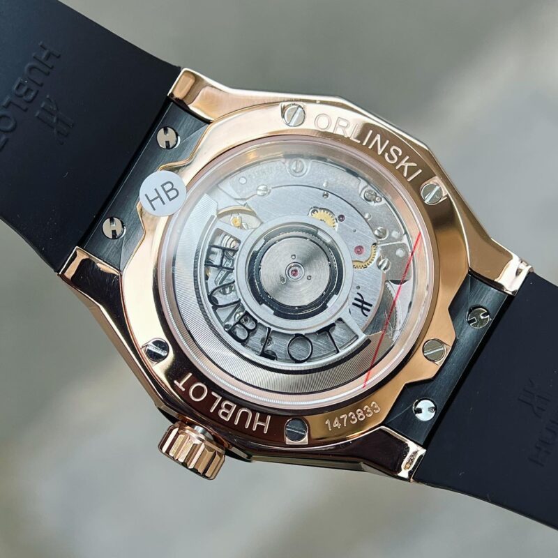 ĐỒNG HỒ HUBLOT CLASSIC FUSION ORLINSKI KING GOLD REPLICA 11 NAM MÀU ĐEN 40MM