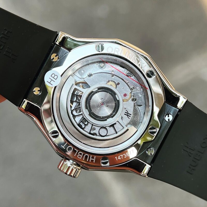 ĐỒNG HỒ HUBLOT CLASSIC FUSION ORLINSKI TITANIUM REPLICA 11 ĐÍNH ĐÁ 40MM