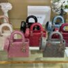TÚI XÁCH DIOR LADY SUPER VIP DA BÓNG TAG VÀNG SIZE 20 FULLBOX ĐỦ MÀU CỰC XINH