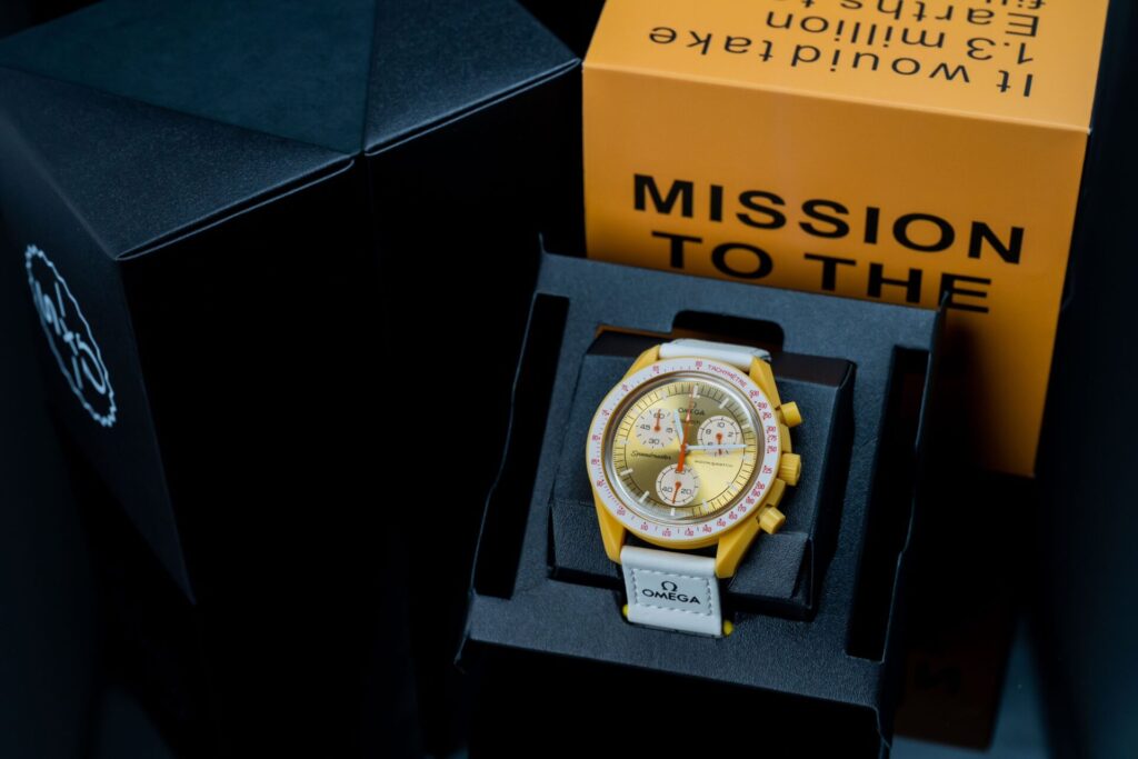 ĐỒNG HỒ OMEGA x SWATCH SUPER FAKE 11 PHIÊN BẢN SAO KIM 42MM