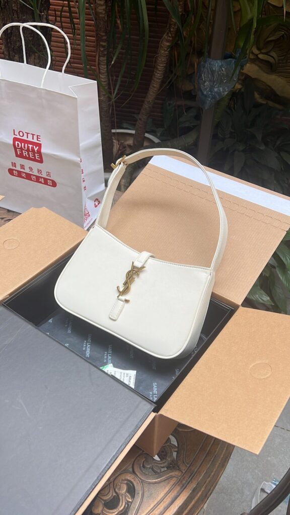 TÚI YSL KẸP NÁCH MINI HOBO BÀ SIÊU CẤP DA THẬT FULLBOX