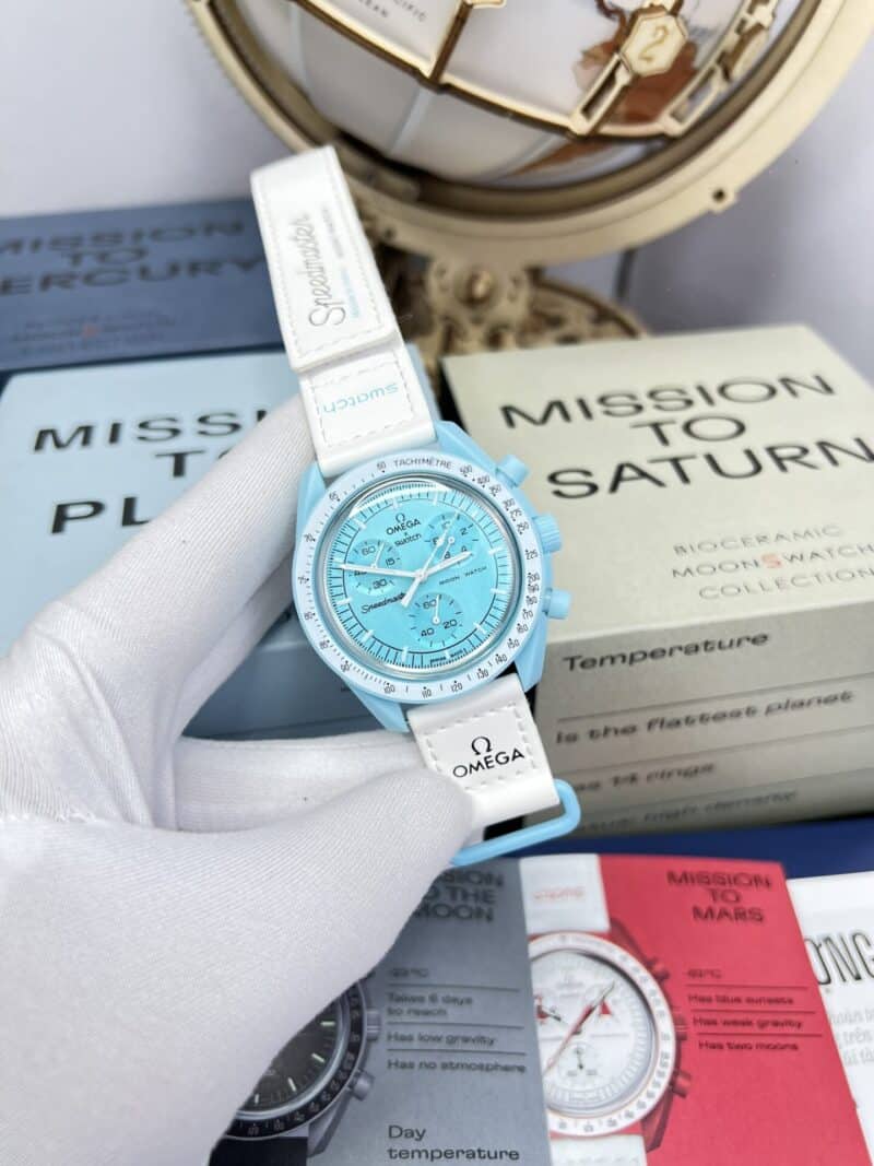ĐỒNG HỒ OMEGA x SWATCH SUPER FAKE 11 PHIÊN BẢN SAO THIÊN VƯƠNG 42MM