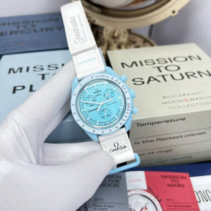 ĐỒNG HỒ OMEGA x SWATCH SUPER FAKE 11 PHIÊN BẢN SAO THIÊN VƯƠNG 42MM