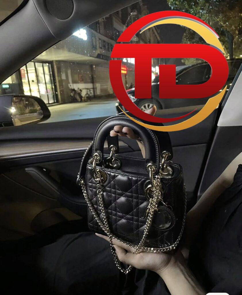 TÚI XÁCH DIOR LADY SUPER VIP TAG MÀU MIX CÙNG MÀU TÚI ĐẸP XUẤT SĂC