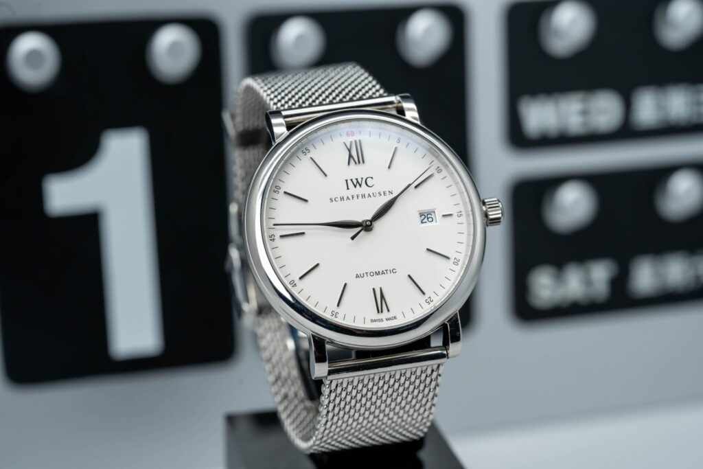 ĐỒNG HỒ IWC PORTOFINO FAKE SIÊU CẤP MẶT SỐ TRẮNG 40MM