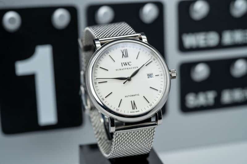 ĐỒNG HỒ IWC PORTOFINO FAKE SIÊU CẤP MẶT SỐ TRẮNG 40MM