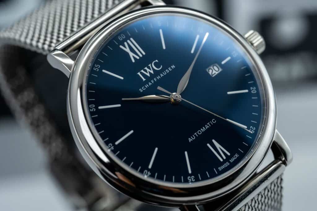 ĐỒNG HỒ IWC PORTOFINO REPLICA CAO CẤP MẶT SỐ XANH 40MM