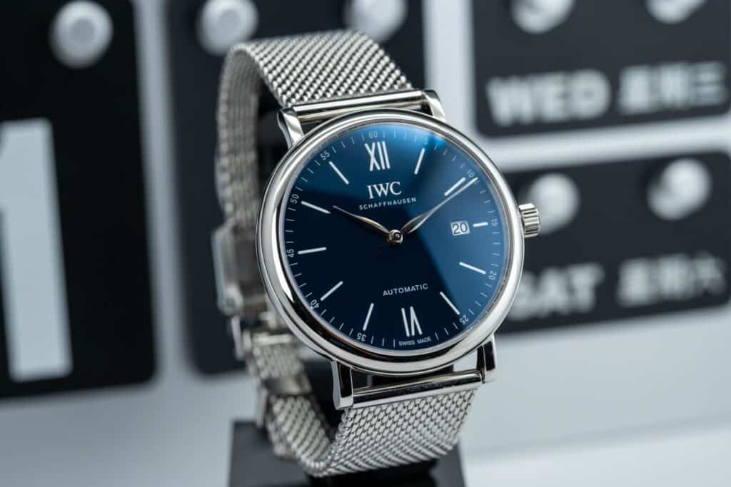 ĐỒNG HỒ IWC PORTOFINO REPLICA CAO CẤP MẶT SỐ XANH 40MM