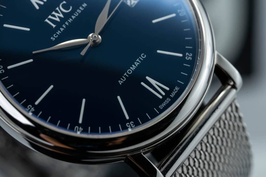 ĐỒNG HỒ IWC PORTOFINO REPLICA CAO CẤP MẶT SỐ XANH 40MM