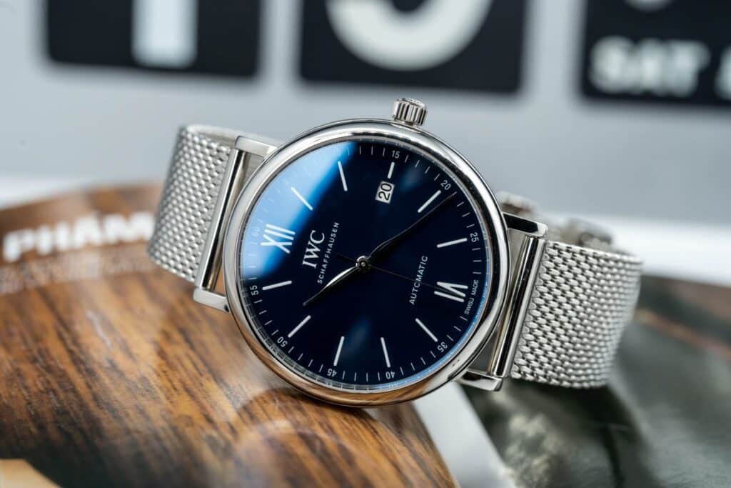 ĐỒNG HỒ IWC PORTOFINO REPLICA CAO CẤP MẶT SỐ XANH 40MM