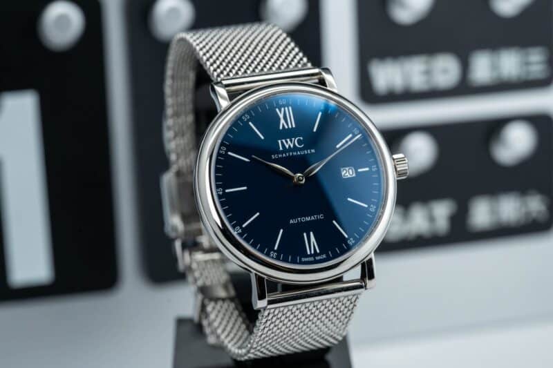ĐỒNG HỒ IWC PORTOFINO REPLICA CAO CẤP MẶT SỐ XANH 40MM