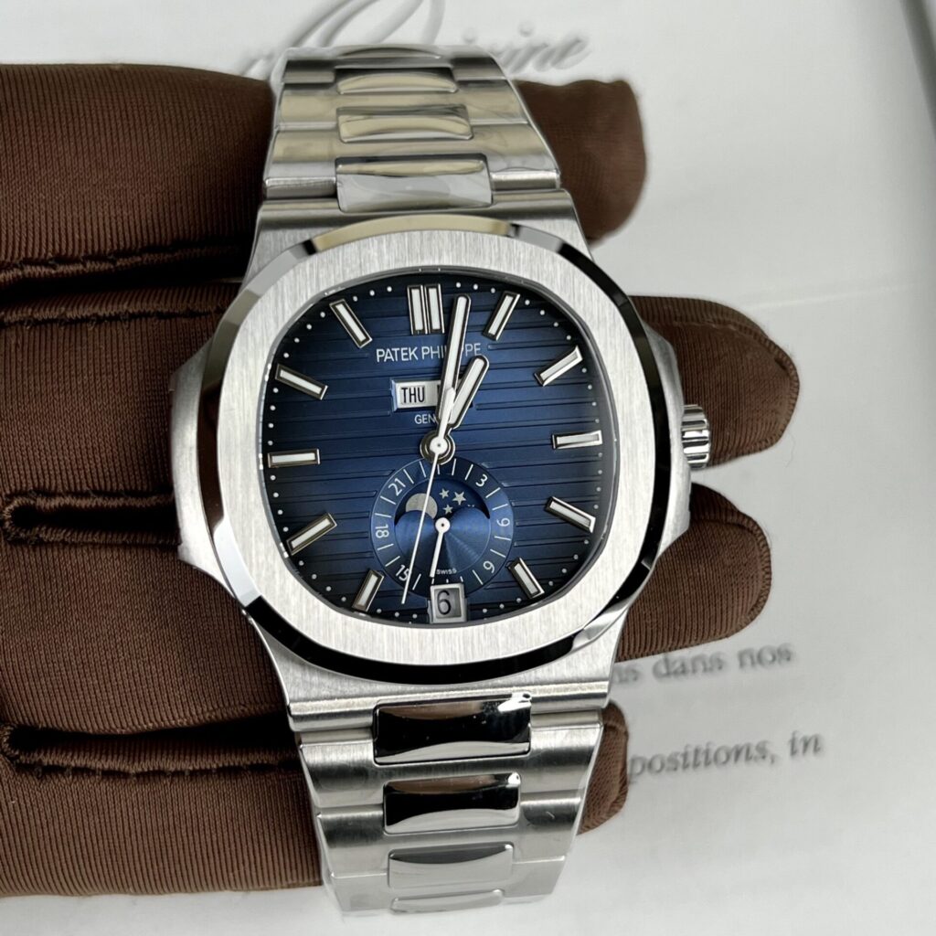 ĐỒNG HỒ PATEK PHILIPPE NAUTILUS 5726 MẶT SỐ XANH REP 11 CAO CẤP NHẤT