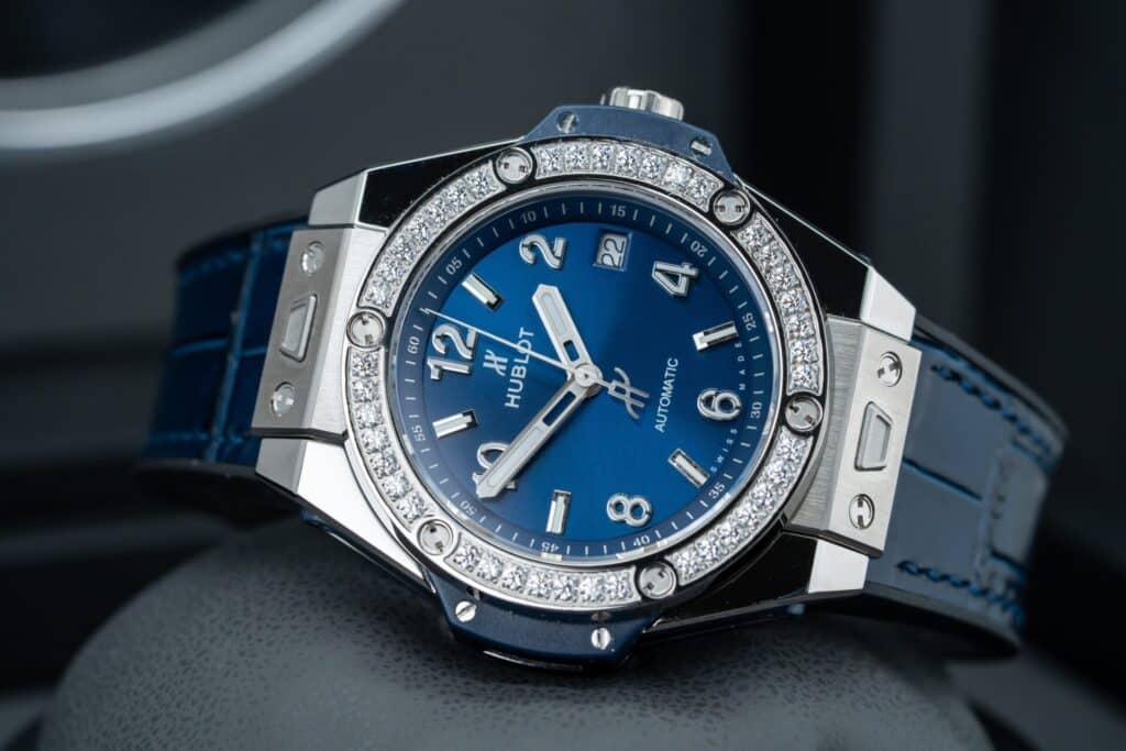 ĐỒNG HỒ HUBLOT BIG BANG ONE CLICK REP 11 MÀU XANH 39MM