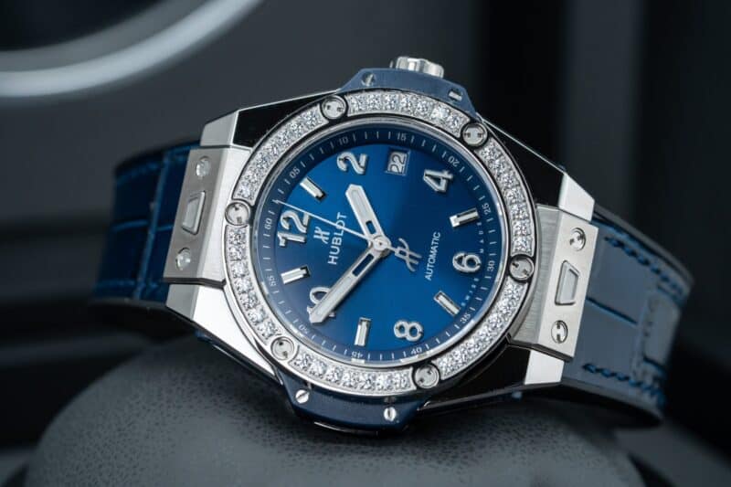ĐỒNG HỒ HUBLOT BIG BANG ONE CLICK REP 11 MÀU XANH 39MM